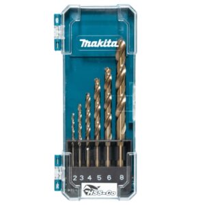 Набор сверл по металлу HSS-Co 2,3,4,5,6,8 мм (6 шт) MAKITA