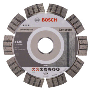 Алмазный круг 125х22 мм по бетону сегмент. Turbo BEST FOR CONCRETE BOSCH