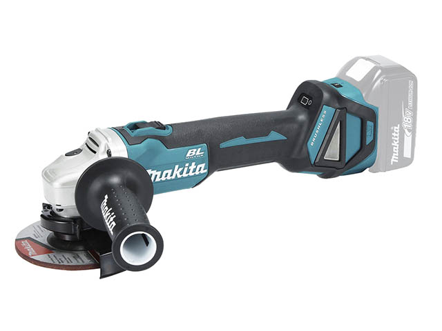 Аккум. углошлифмашина MAKITA LXT DGA 512 ZU в кор.