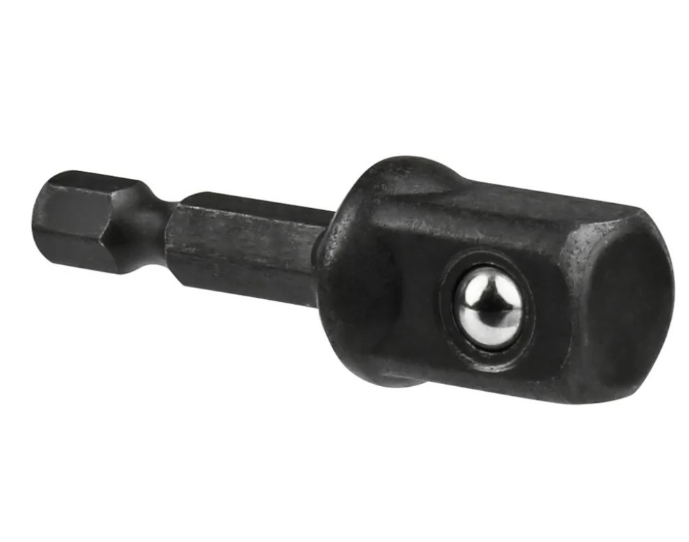 Адаптер с 1/4" HEX под ударные головки 1/2" MAKITA
