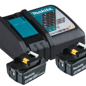 Комплект аккумулятор LXT 18.0 В BL1850B 2 шт. + зарядное устр. DC18RC MAKITA
