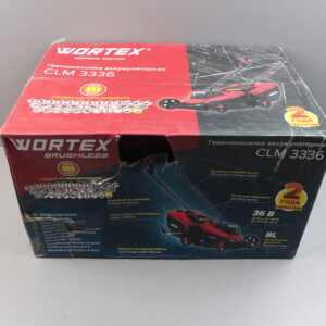 Газонокосилка аккумуляторная WORTEX CLM 3336 в кор. ALL1 XLT SOLO БЕСЩЁТ.ДВИГ., 18В+18В, шир.330 м