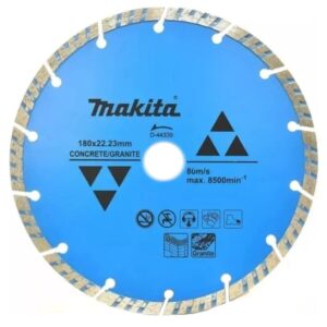 Алмазный круг 180х22,23 мм по бетону сегмент. Турбо MAKITA