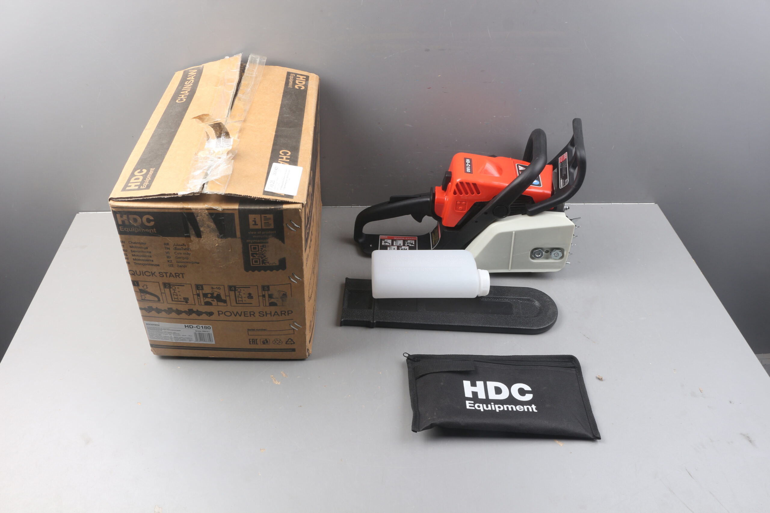 Бензопила HDC HD-C180 без шины и цепи уцененный (1662592932)