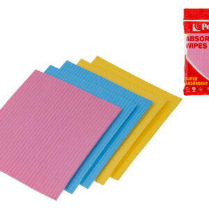 Салфетки влаговпитывающие, 5 шт., 20,5х17,5 см, целлюлоза, SUPER ABSORBENT, PERFECTO LINEA