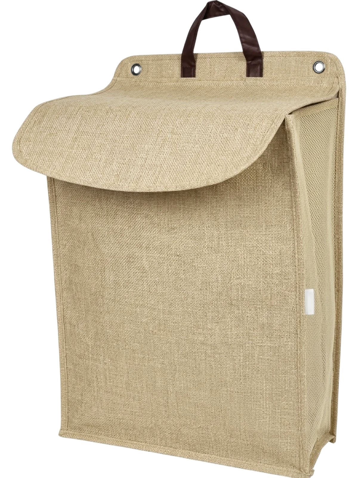 Корзина для белья подвесная, 55x39x12см, бежевая, PERFECTO LINEA