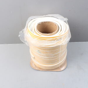 Уплотнитель "D" белый  9х8мм 100м (сдвоенный профиль 2х50м) STARFIX (SF1013-01) уцененный (1157413