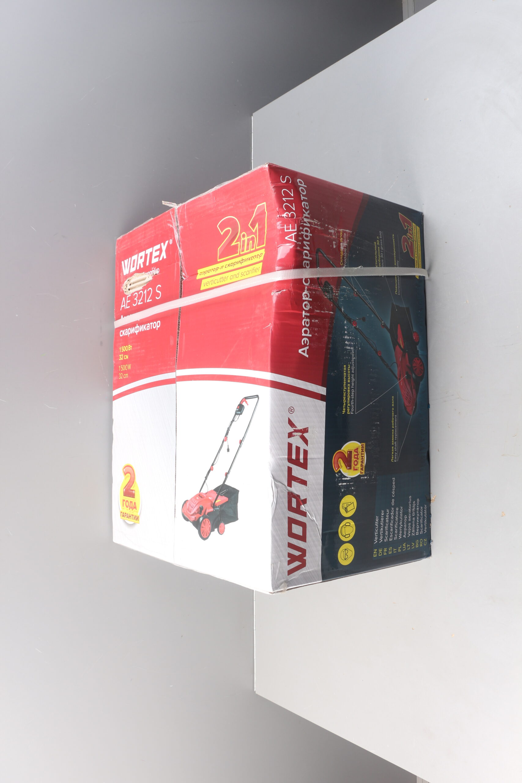 Аэратор/скарификатор WORTEX AE 3212 S уцененный (0028267512)