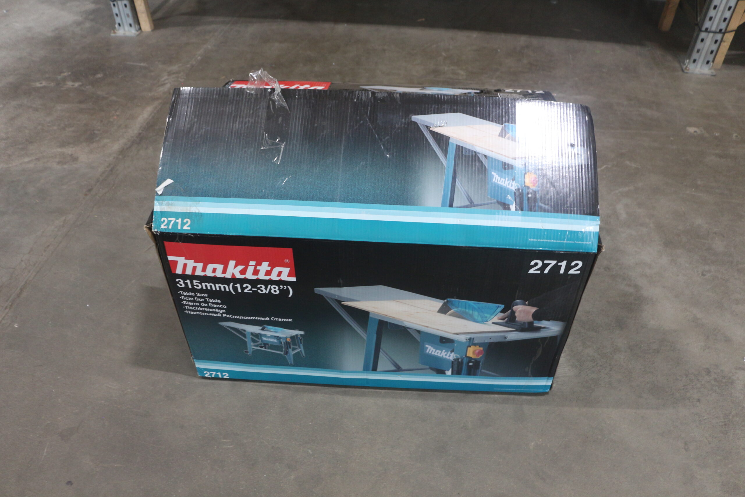 б/уНастольная дисковая пила MAKITA 2712 в кор. уцененный (1095384864)