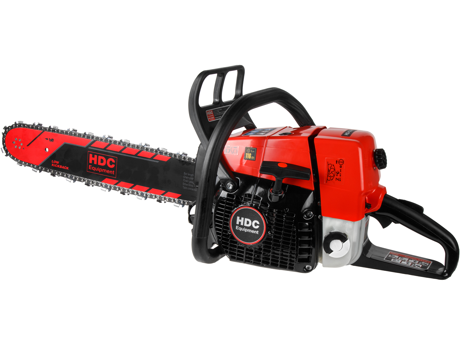 Бензопила HDC HD-C361 шина 45 см (18"), 3/8", 1.6 мм, 66 зв.