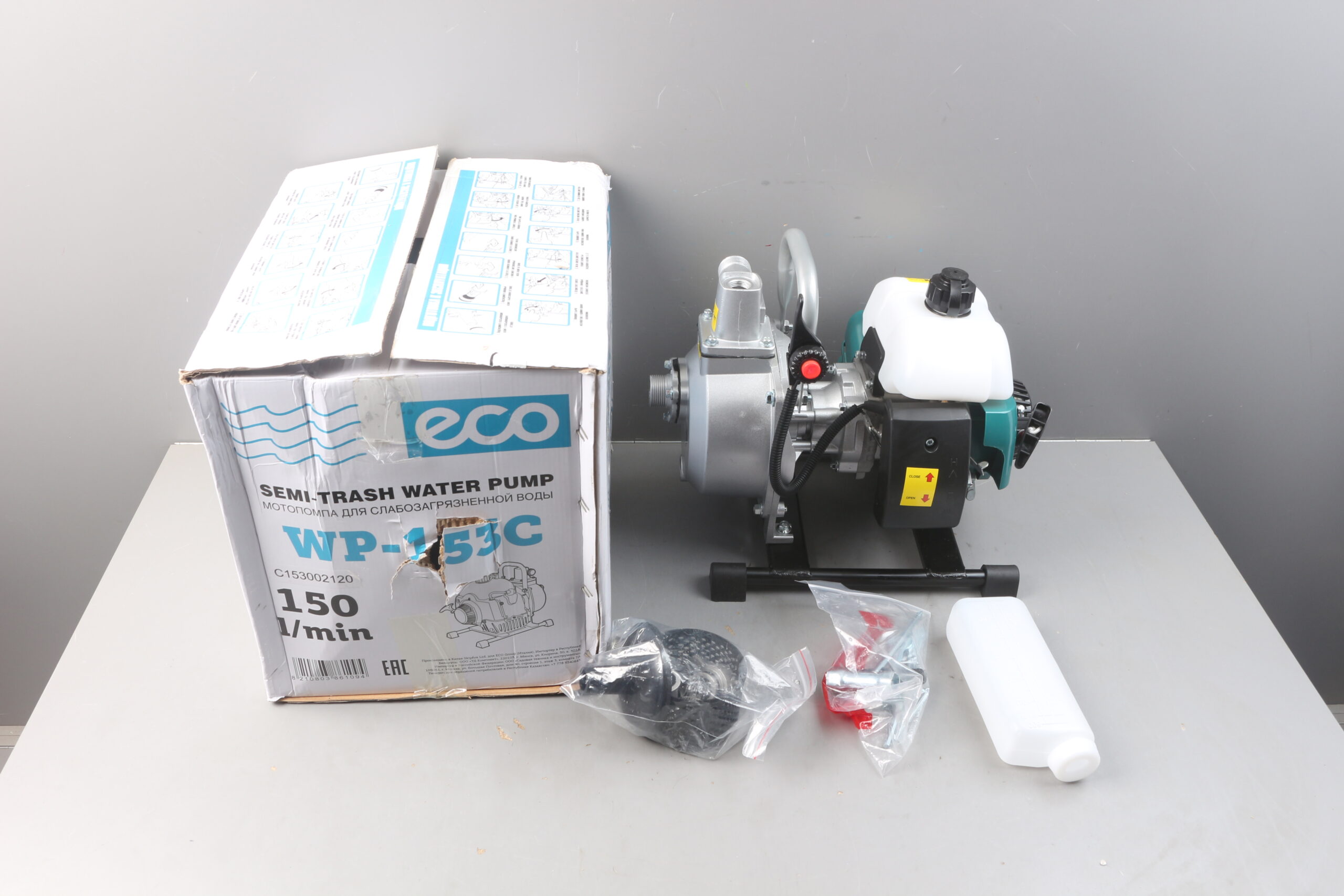 Мотопомпа бензиновая ECO WP-153C уцененный (1291297088)