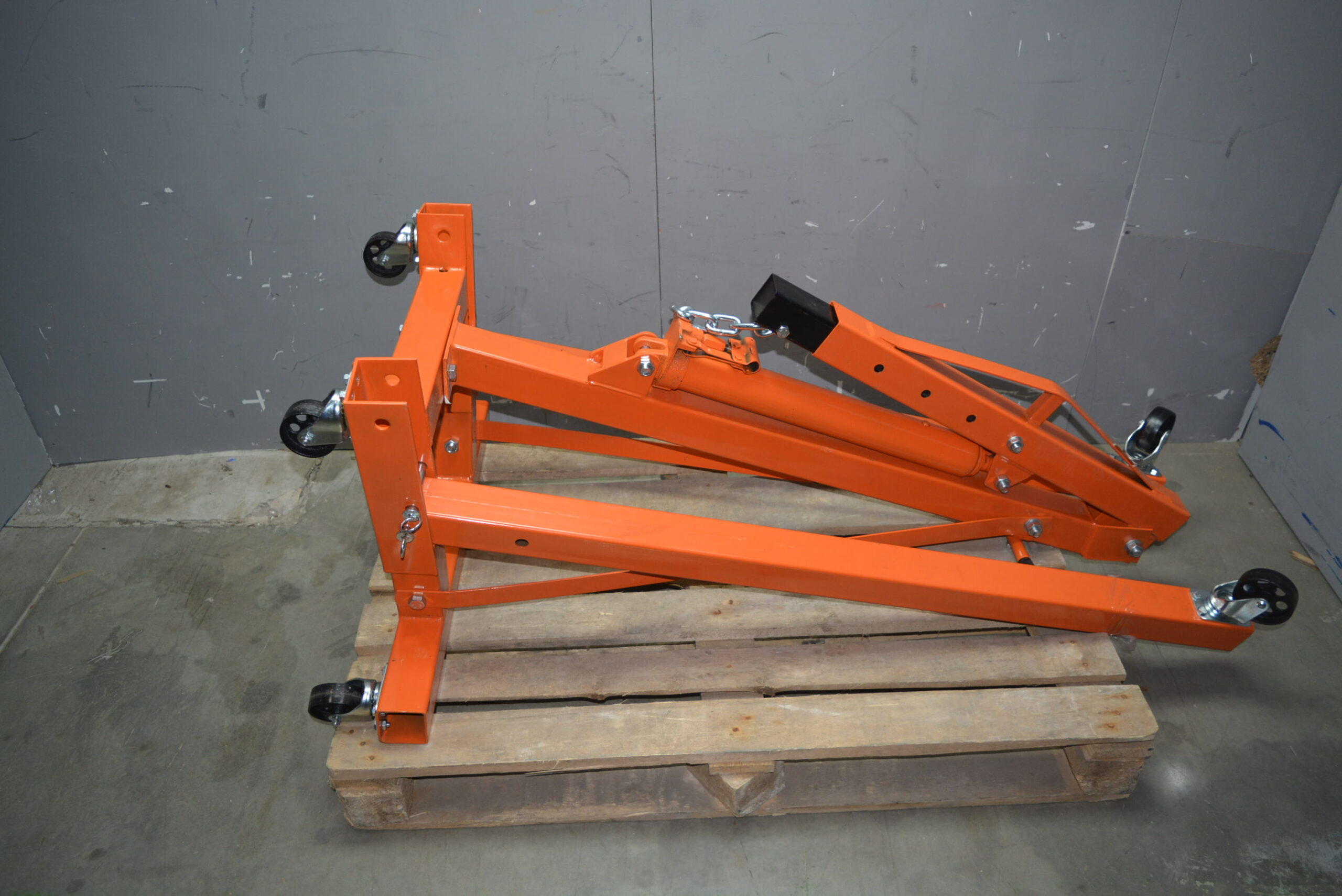 Кран гидравлический 1т, складной STARTUL AUTO (ST8030-01) уцененный (0176881551)